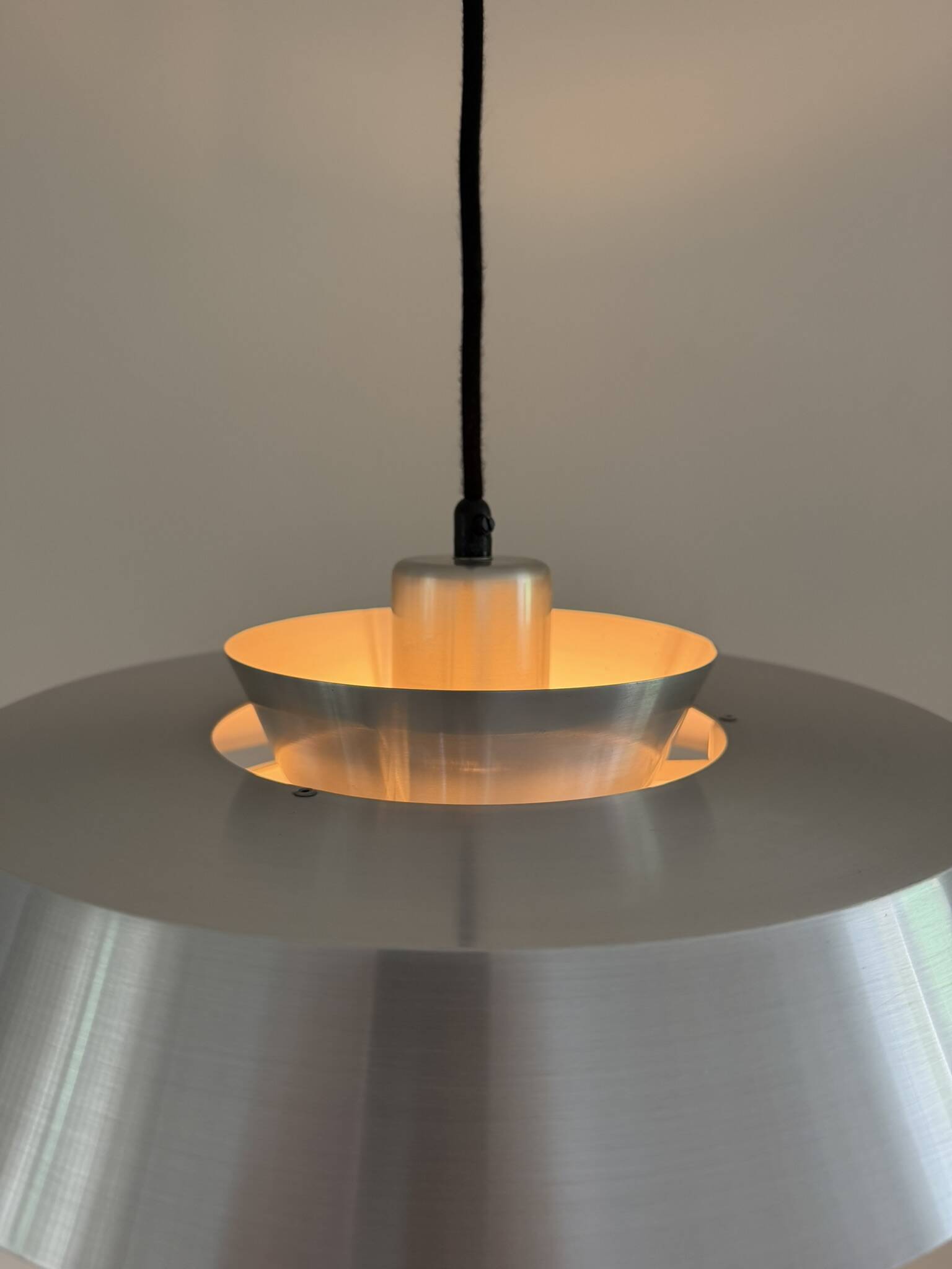 Vintage Fog & Morup Nova pendant - Brass - Jo Hammerborg - Danish design lamp