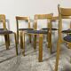 8 Bruno Rey chairs – Dietiker – Model 3300 – Swiss design