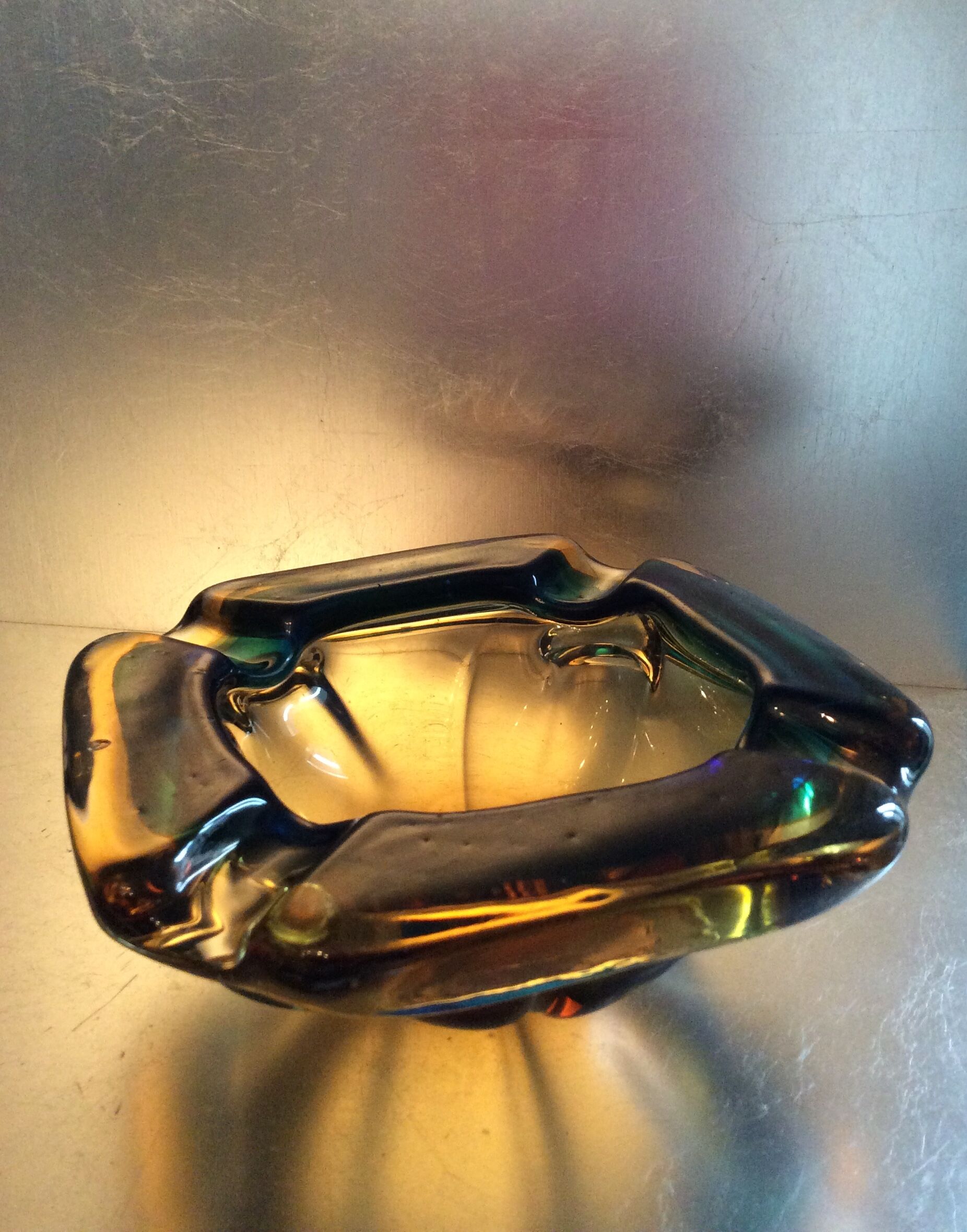 Glass paste trinket bowl from Murano