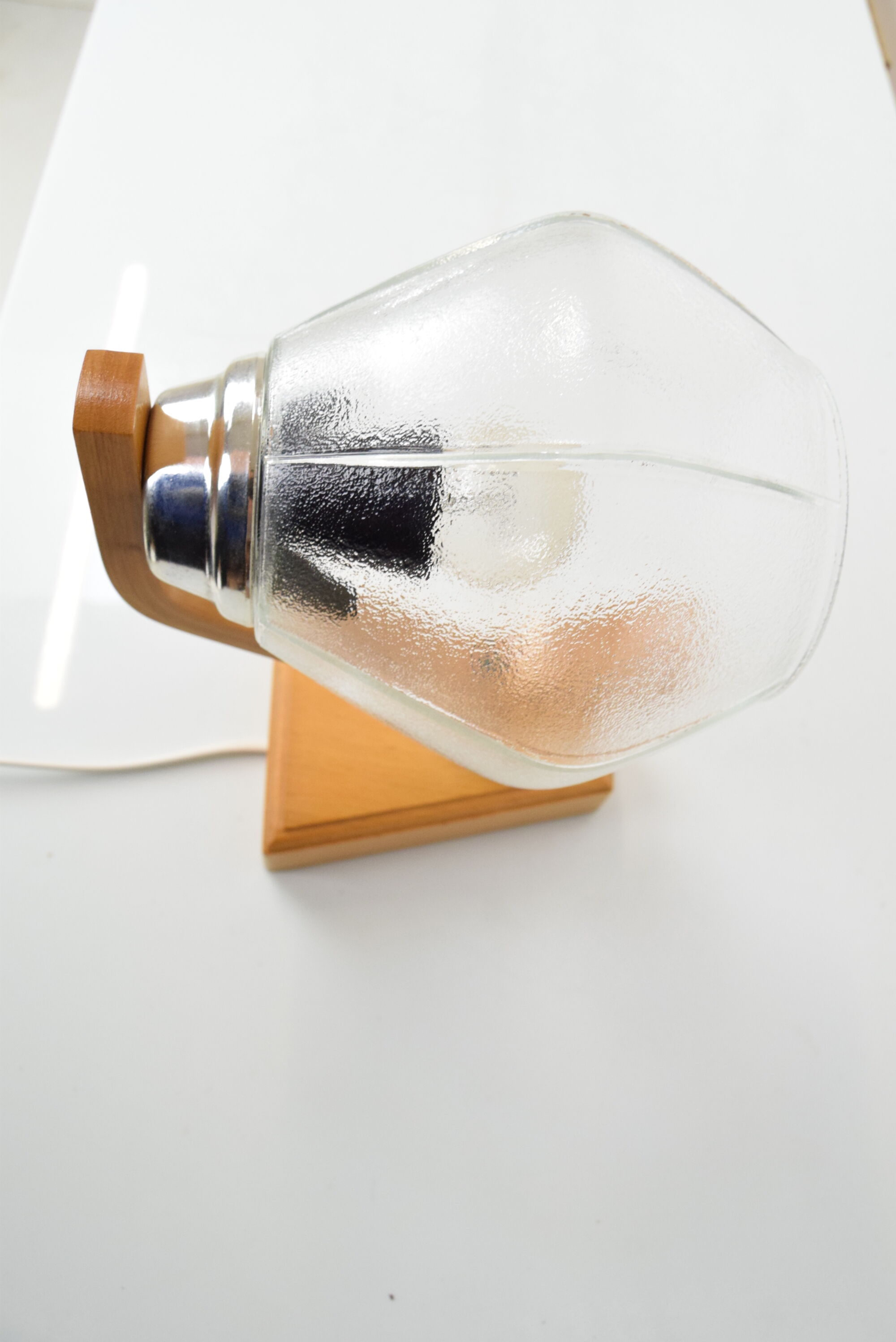 Mid-century Wall Lamp,by Drevo Humpolec,1960's.