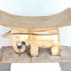 Antique wooden stool, Ashanti African Art from Ghana