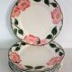 8 dessert plates Villeroy & Boch "Wild Rose", 1970