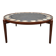 Vintage Heinz Lilienthal coffee table ‘E8’ agate & stone