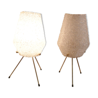 Pair of bedside lamps