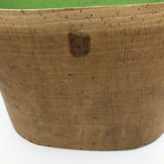 Vintage vintage wooden hat box 1850