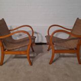 Pair of Bauhaus armchairs by Erich dieckmann 1925