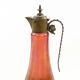 Carafe, Art Nouveau, glass, Czechoslovakia, early 20th century