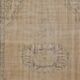 Beige Vintage Turkish Floral Rug sku 1261