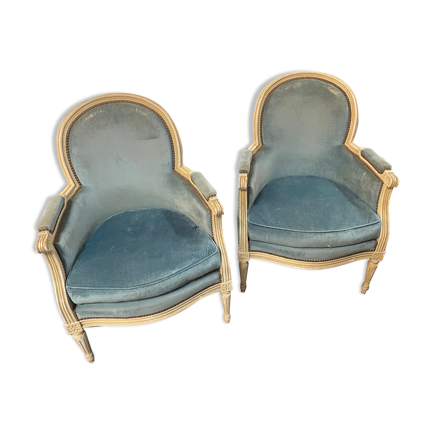 Paire de bergères