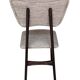 Butterfly Mid-Century dining chair in Peony cotton, Poland, 1960s
