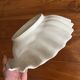 Large shell-shaped dish – white porcelain – Width 31 cm