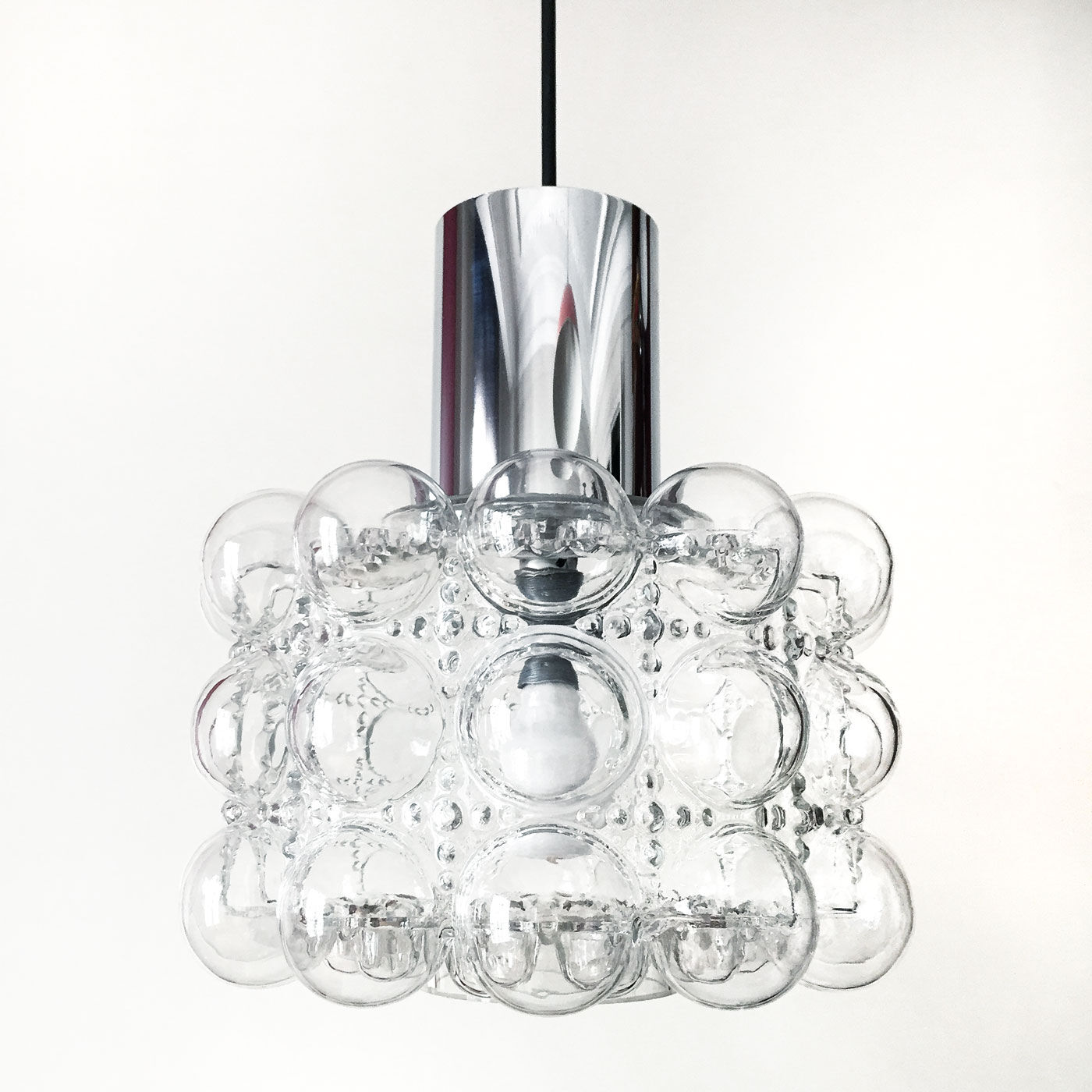 Bubble glass pendant lamp Helena Tynell