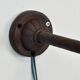 Iron Outdoor Lamp, 21st Century, 60cm Deep