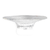 Bol en verre d'art finlandais Avanti par Tapio Wirkkala pour Iittala, 1979