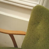 Scandinavian Wing Chair 50s 60s