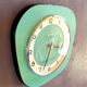 Horloge murale en formica 1960