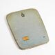 Beautiful Mid-Century Modern Wall Mirror with a Silver-Plated Frame