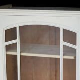 Pretty little Parisian Art Deco wardrobe (1920s/1930s). Glass door