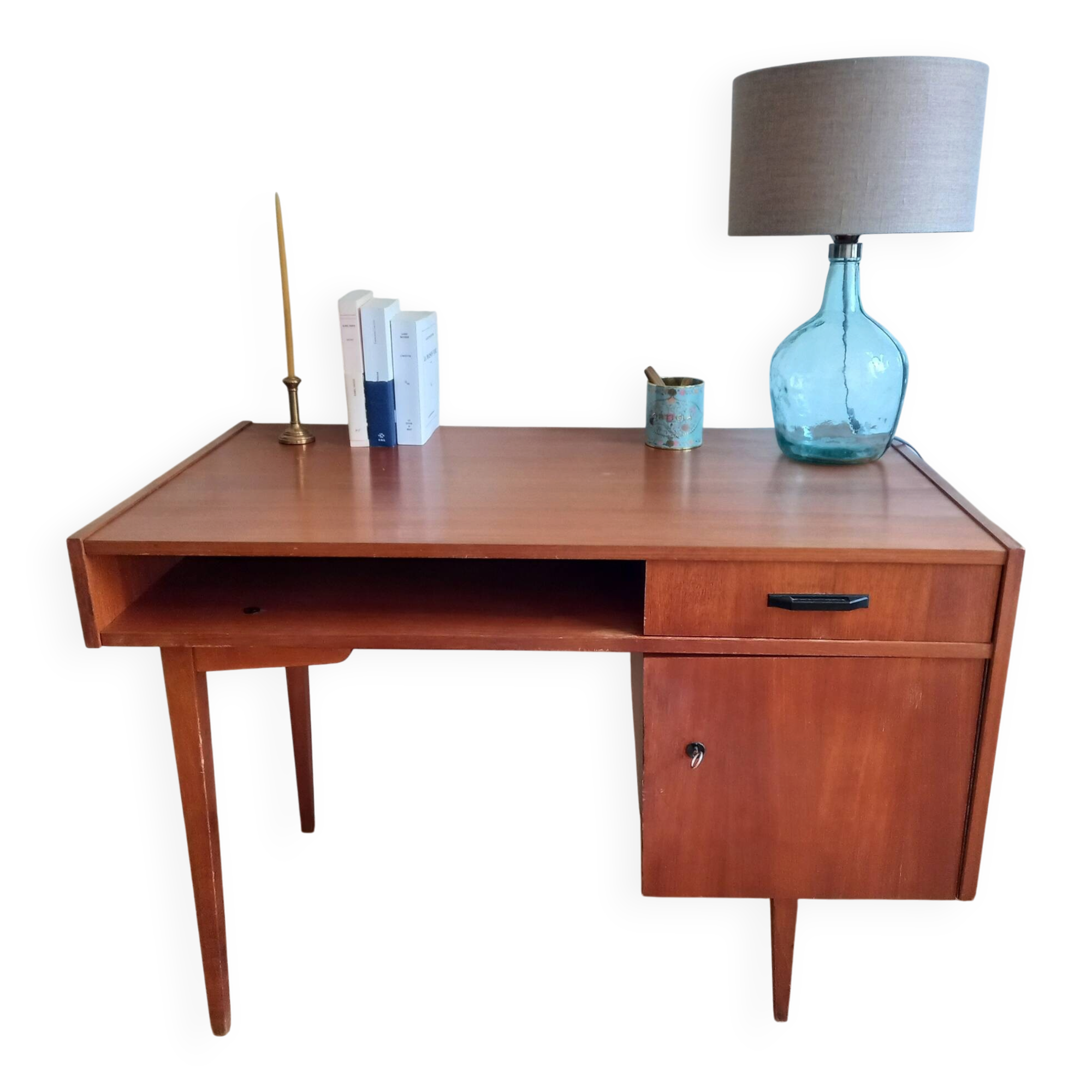 Vintage teak desk, 1960