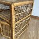 Rattan bedside cabinet