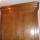 Louis Philippe sacristy cabinet in blond oak