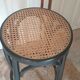 Tabouret haut canné