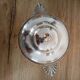 Art Deco silver metal vegetable dish