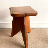 Brutalist tripod stool