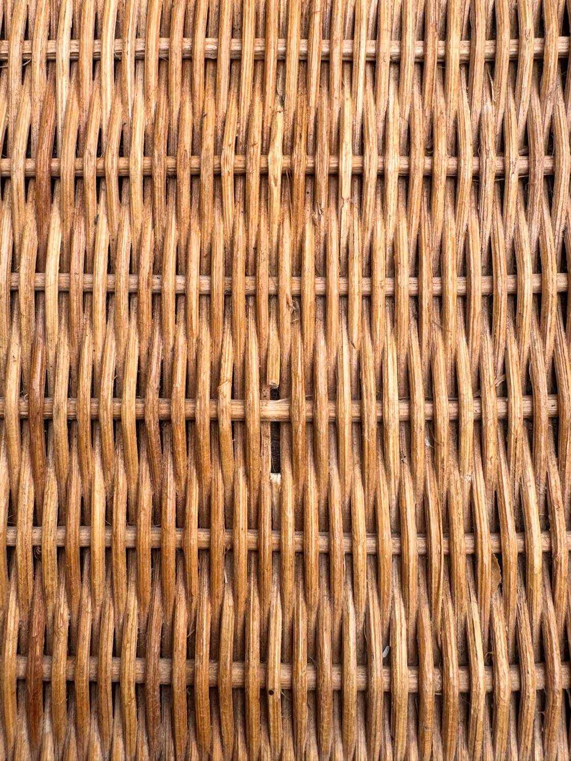 Vintage wicker plant stand