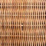 Vintage wicker plant stand