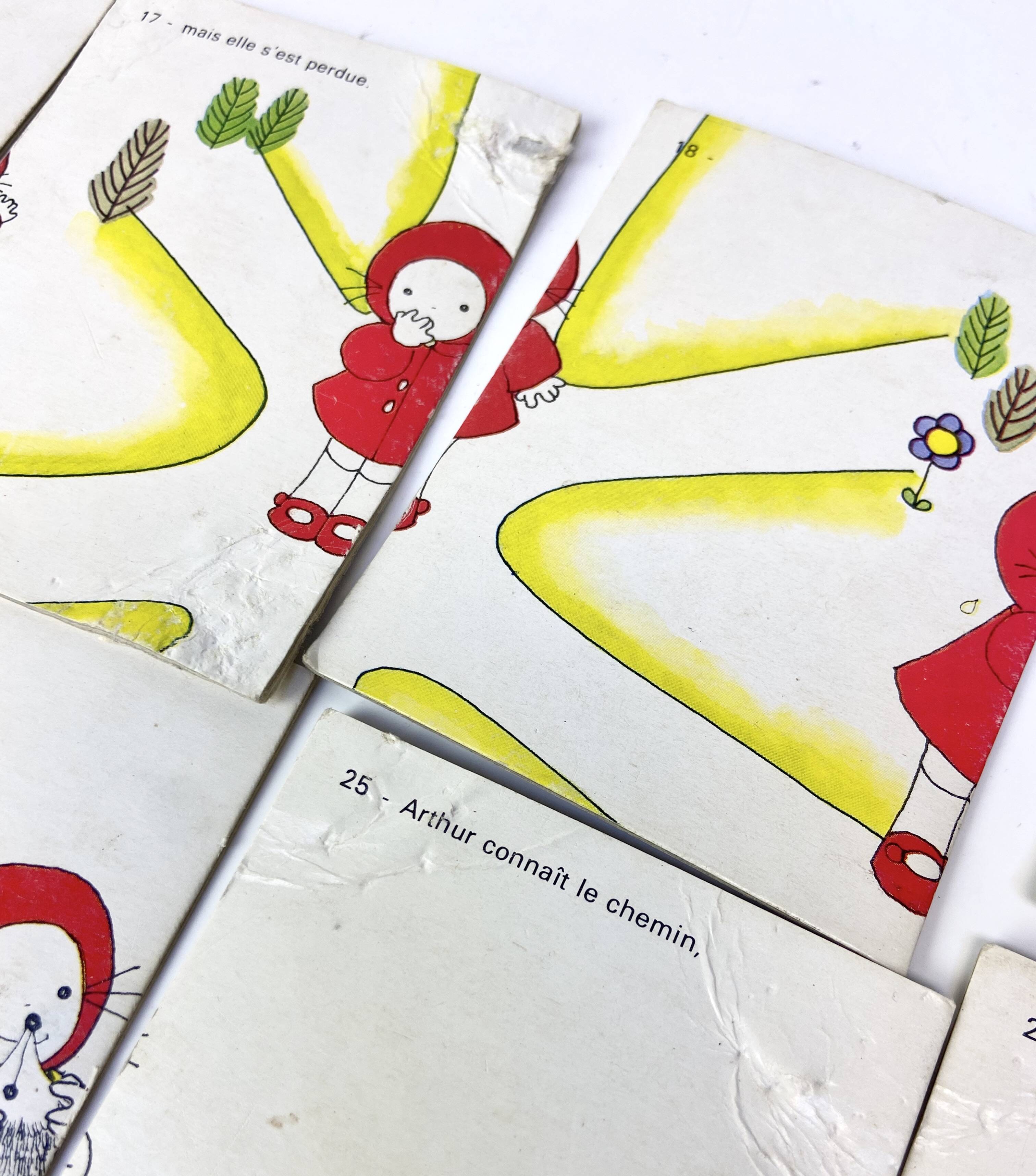 Emilie - vintage domino puzzle - 28 pieces