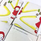 Emilie - vintage domino puzzle - 28 pieces