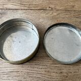 Round sheet metal box