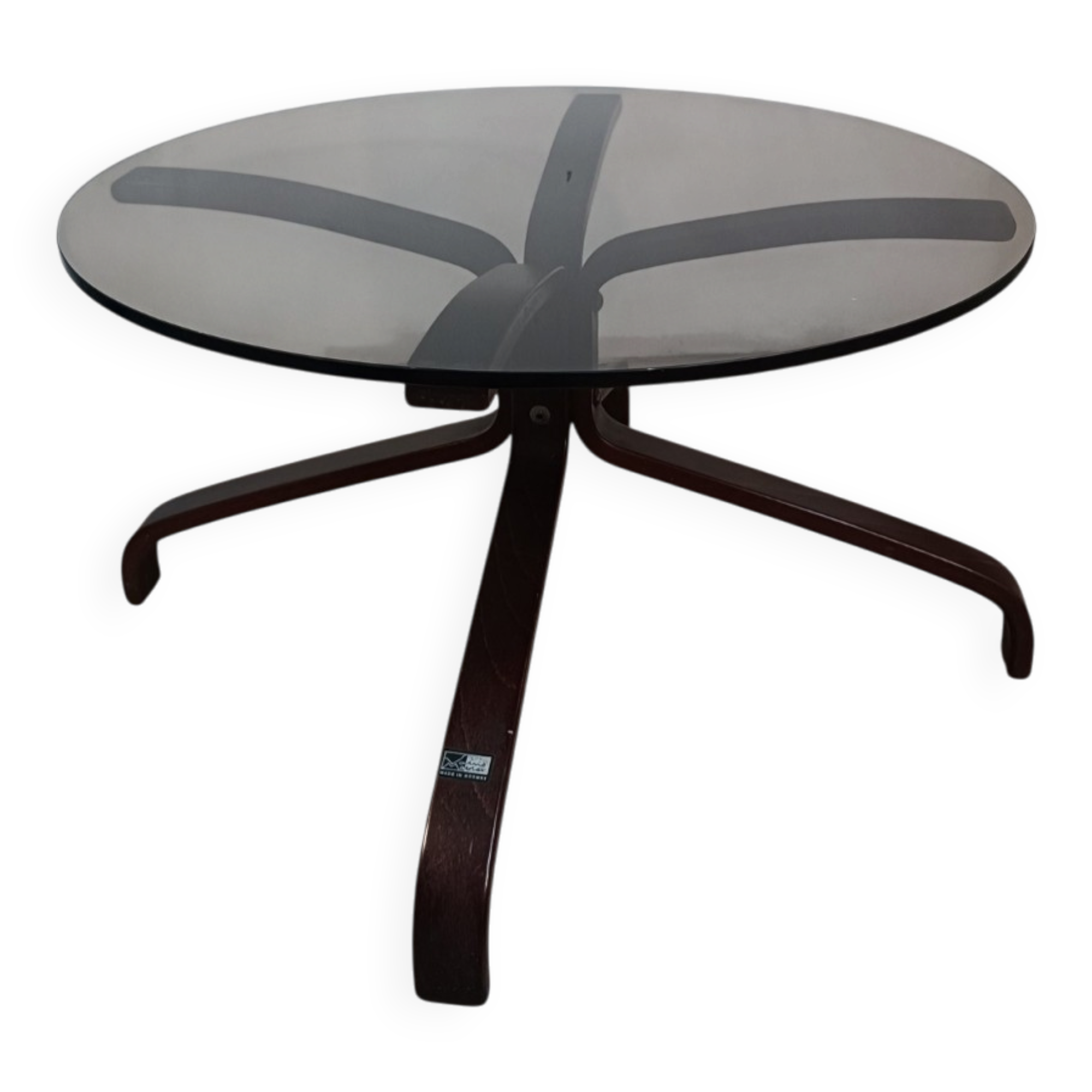 Table basse par Sigurd Ressel pour Vatne Mobler 1970s