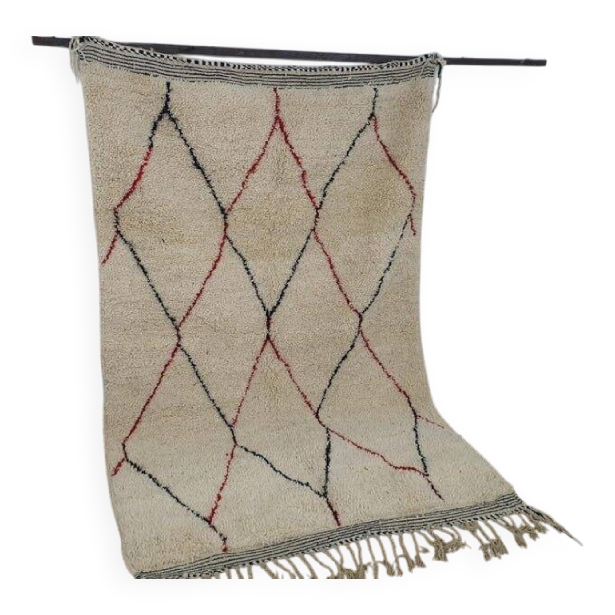 Handmade traditional pure wool rug size 1.5/2.5 m