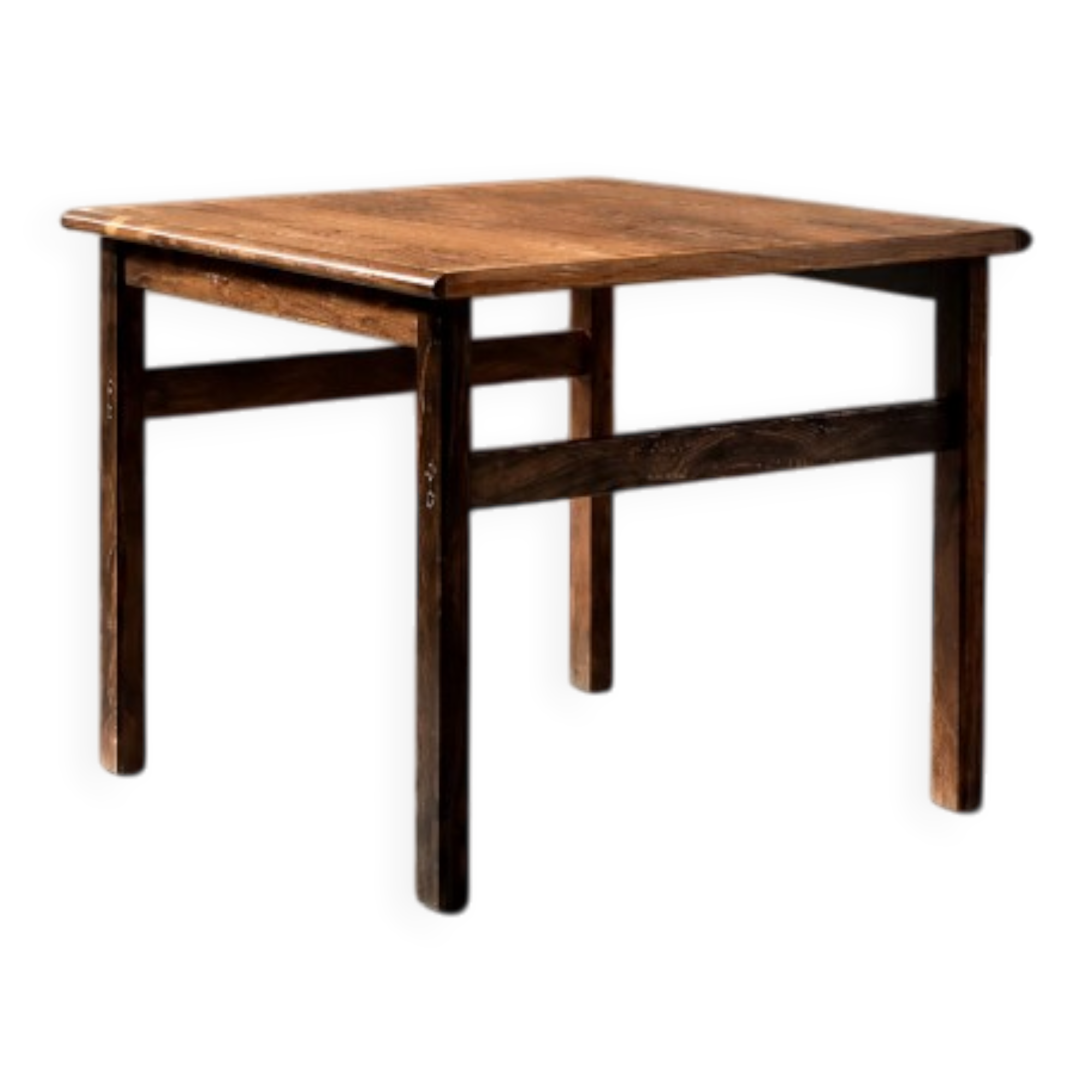 Mid-century modern rosewood coffee table Capella by Illum Wikkelsø.