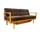 Lit de jour/fauteuil/canapé vintage en bois KNOLL