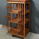 Large Revolving Mahogany Bookcase, England – Late 19th Century