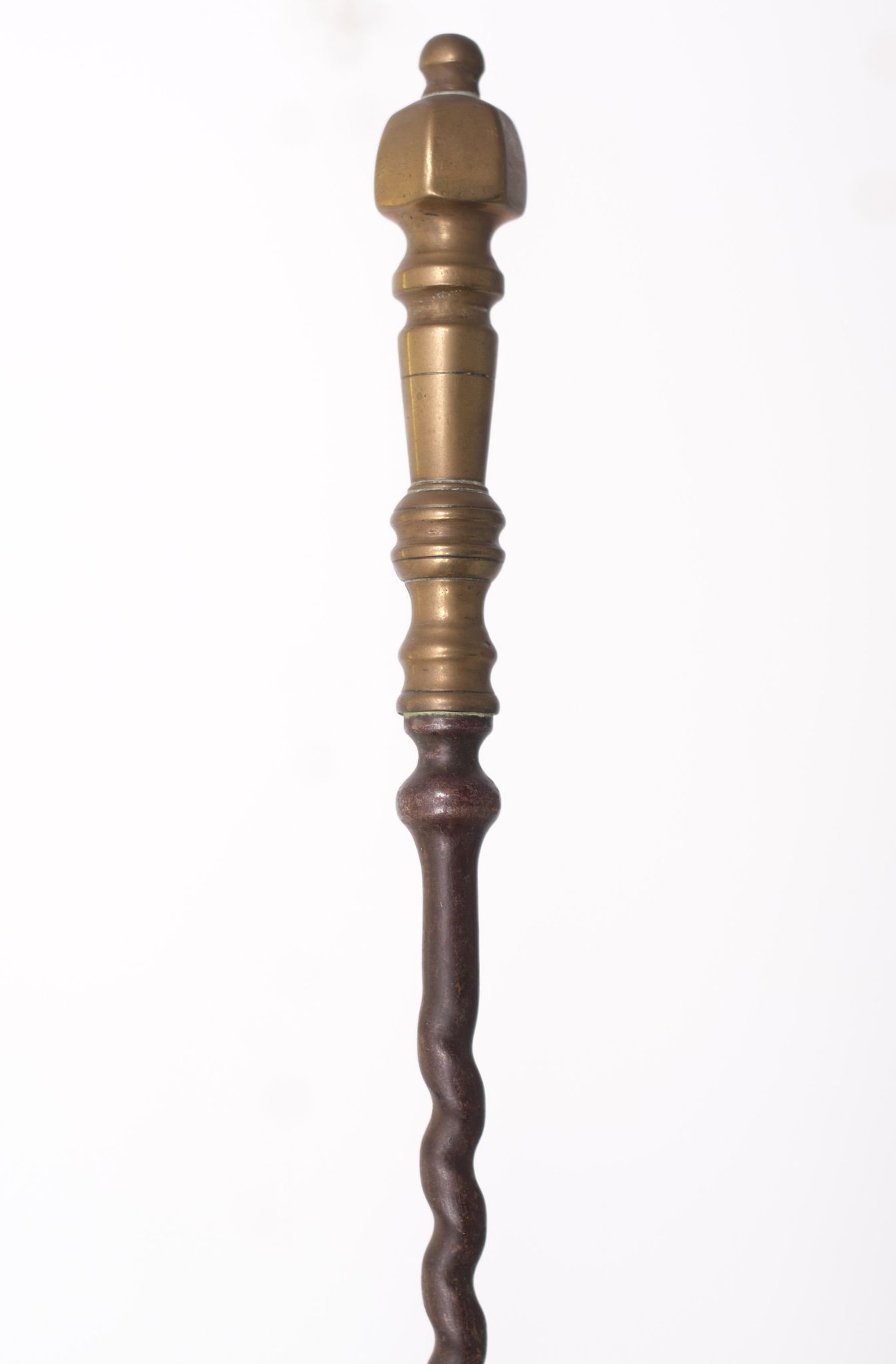 19 Century, Brass Fire Place Tools, Dutch