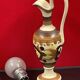 ewer soliflore vase in Quimper earthenware 19 cm
