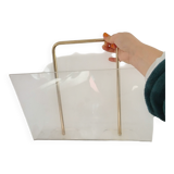 Acrylic magazine rack