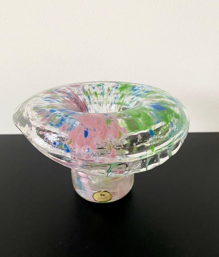 Glass Vase, Object by Helena Tynell for Riihimaen Lasi Oy / Finland, ca. 1970s