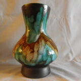 vase jaspé longwy