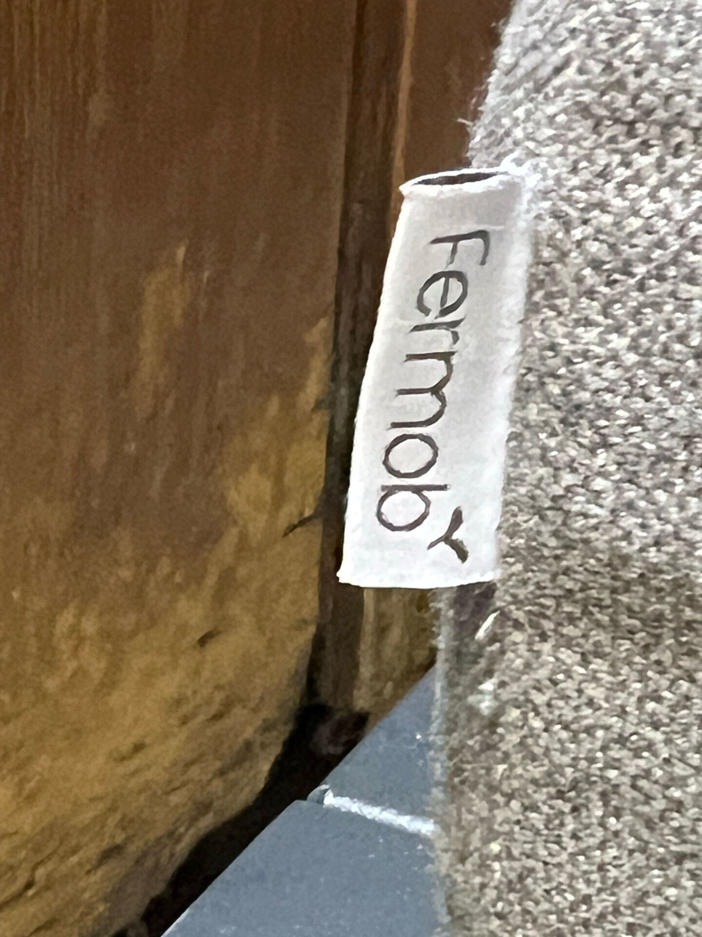 Fermob outdoor pouf