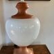 Vintage two-tone ceramic lamp
