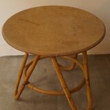 Coffee table rattan 1960
