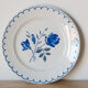 8 assiettes plates anciennes