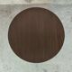 Vintage fabric and teak side table.