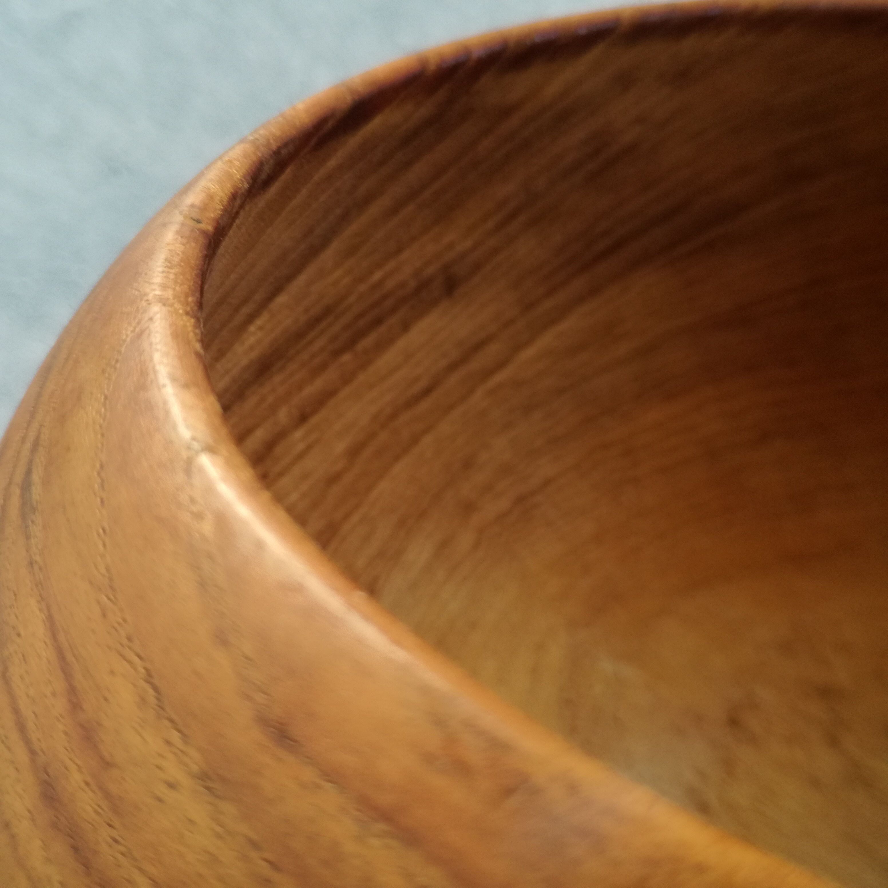 Vintage wooden basket