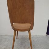 Baumann chair, "Mondor" model, vintage bistro, 1950s